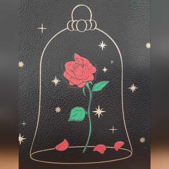 🆕️Disney X Kate Spade Beauty And The Beast Small Reversible Tote and Wristlet - Picture 8 of 17